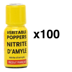 Generique Veritable Poppers Nitrite d'Amyle 15ml x100